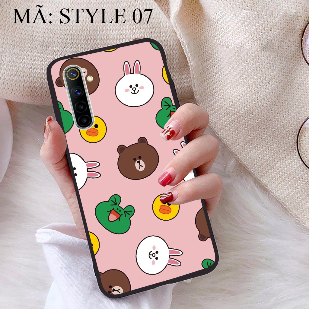 Ốp lưng Realme 6 viền dẻo TPU BST Phong cách