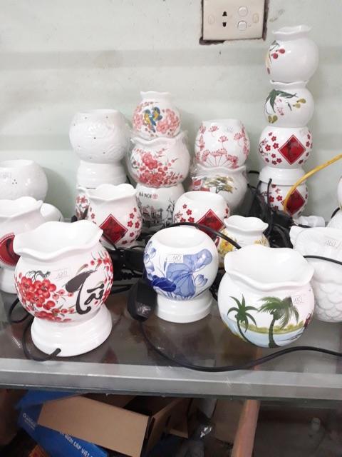 Đèn xông tinh dầu size nhỡ