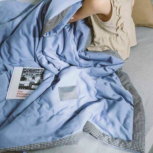 Chăn hè thu cotton zara home, chăn đũi đẹp thoáng mát nhiều màu sắc KD BEDDING Kích thước 2m x 2m3