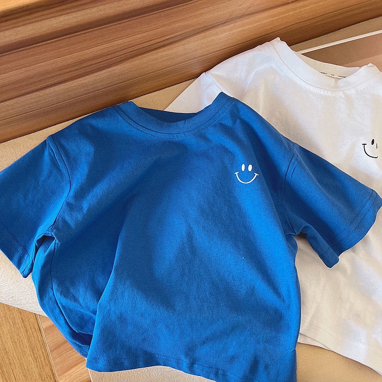 Áo thun tay ngắn in chữ cho bé trai