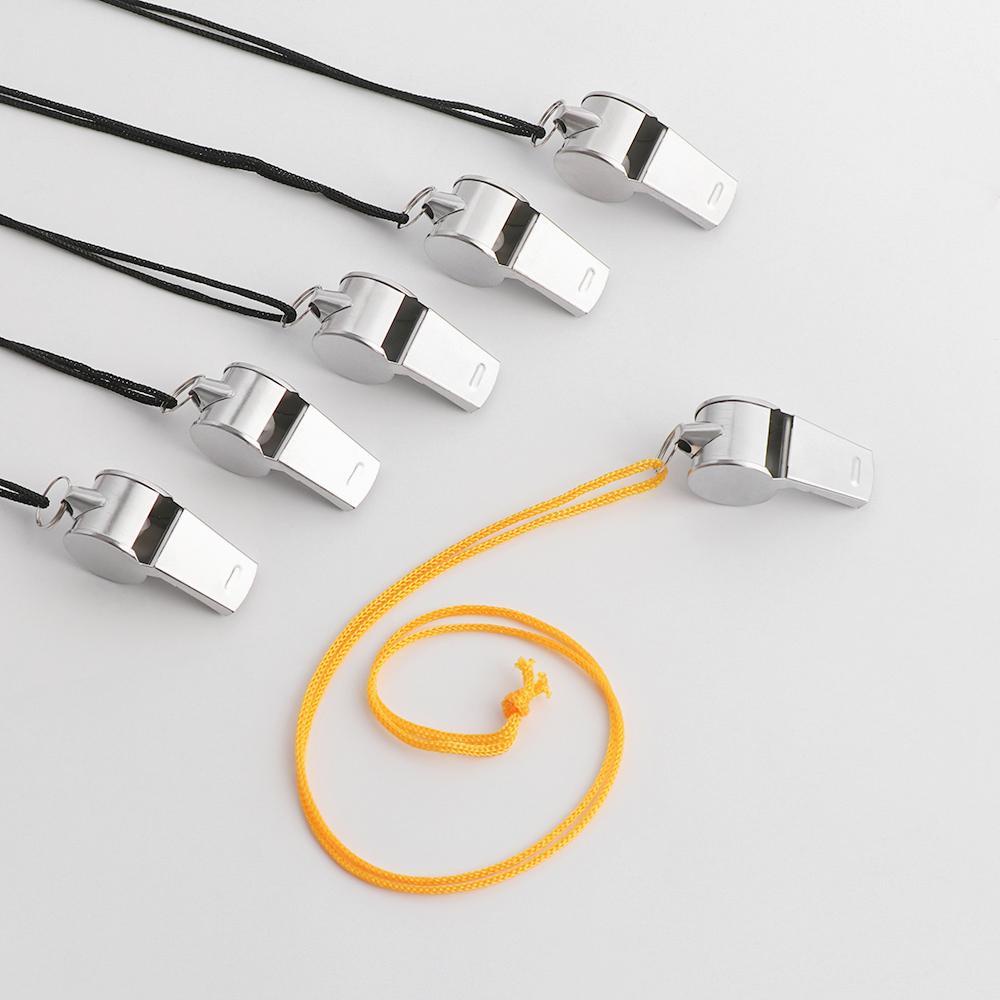 MUVAKO Set 1 / 2 / 5 Còi Thổi Bằng Thép Không Gỉ Dùng Trong Luyện Tập Thể Thao