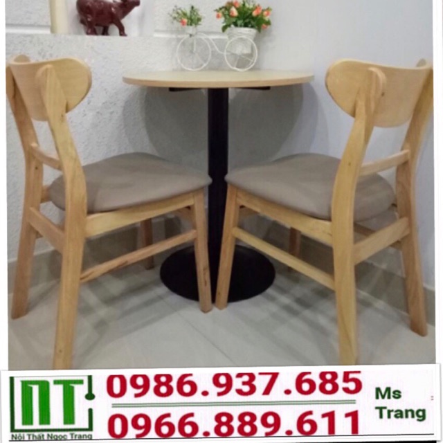 Bàn ghế cafe thanh lý