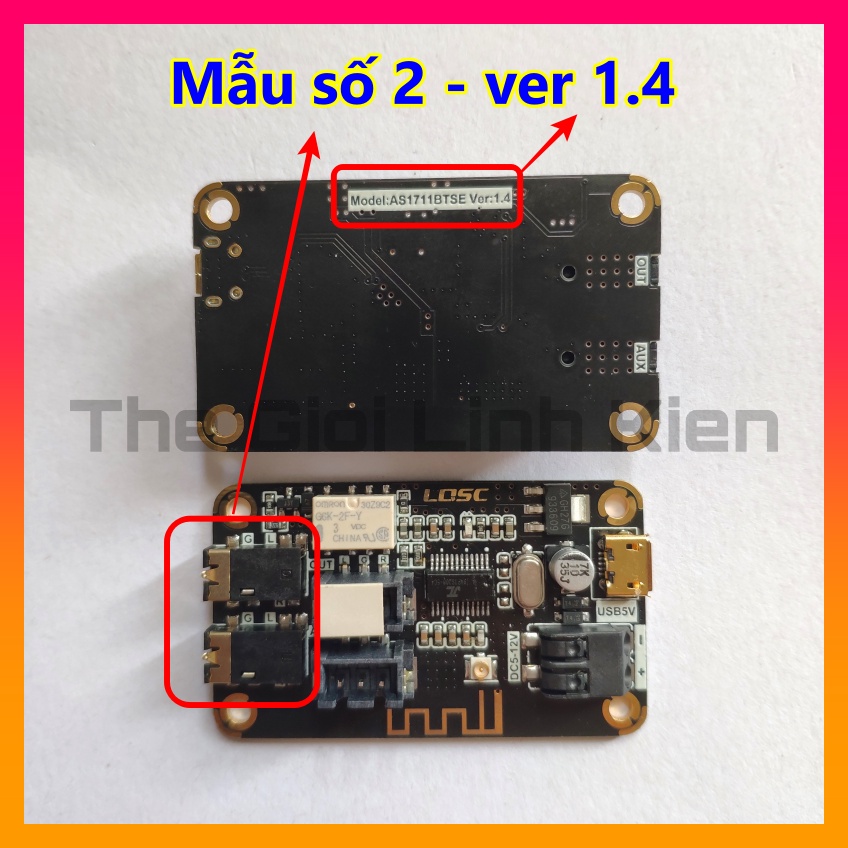 Mạch Giải Mã Âm Thanh Bluetooth LQSC Chất Lượng Cao - 3 mẫu sản phẩm