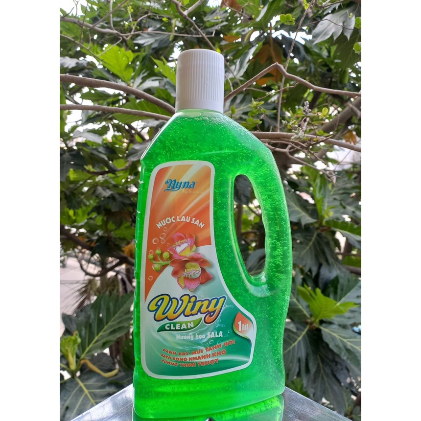 Nước Lau Sàn WINNY CLEAN Hương Hoa Sala 1 Lít