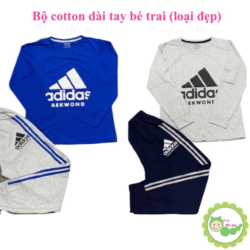 {40-60kg} Bộ Dài Tay Thu Đông bé trai size đại cố (hàng đẹp bán shop) - M311