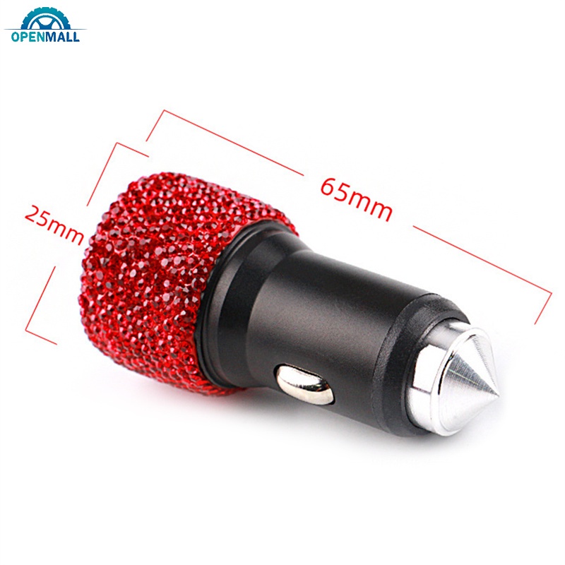 Cục Sạc Điện Thoại Trên Xe Hơi 2 Trong 1 Tiện Lợi