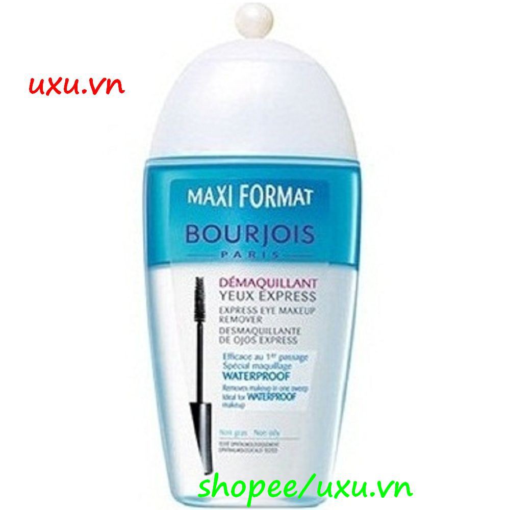 Nước Tẩy Trang Mắt Môi 200Ml Bourjois Maxi Format Express Eye Makeup Remover, Với uxu.vn Tất Cả Là Chính Hãng.