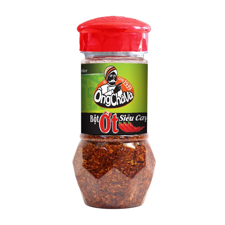 Bột ớt siêu cay Ông Chà Và 40gram (Extra hot chilli powder)