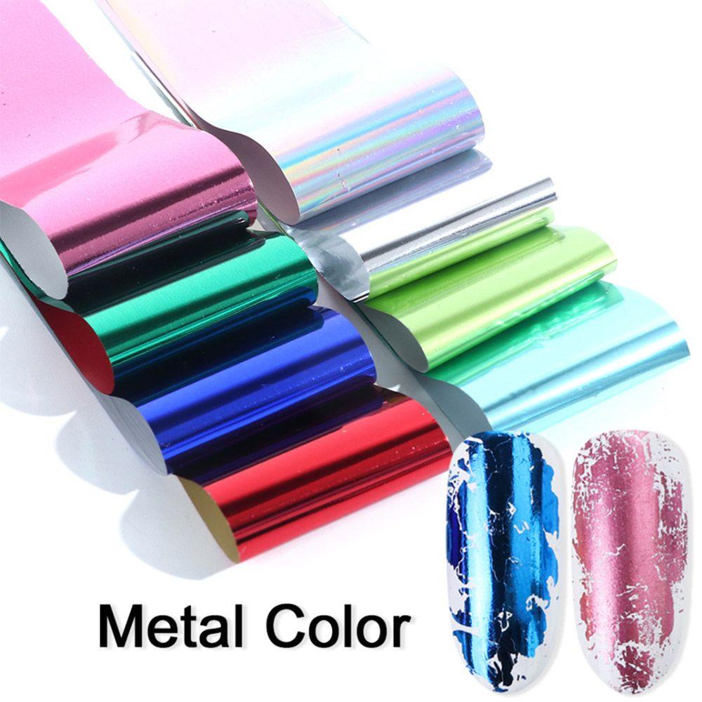 Miếng Dán Trang Trí Móng Tay Màu Sắc Kẹo Ngọt Họa Tiết Da Báo Thời Trang