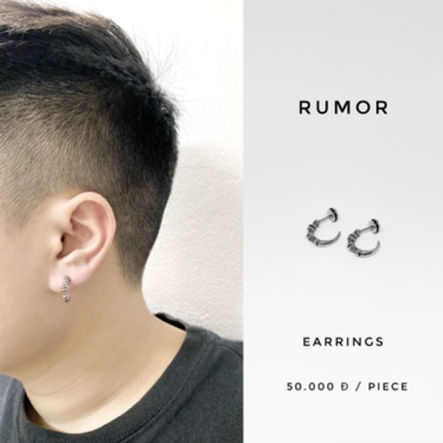 Khuyên tai Skull finger