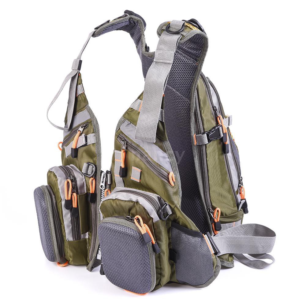 Áo vest lưới đựng đồ câu cá