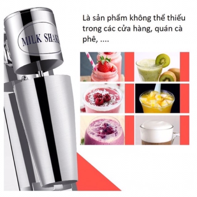 MÁY KHUẤY TRÀ MILKSHAKE MILATE , Lắc Sữa