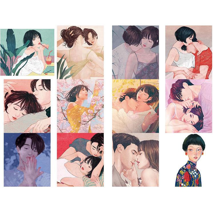 Vải treo tường Decor, trang trí phòng in hình cô gái Nhật Bản (Có Sẵn)