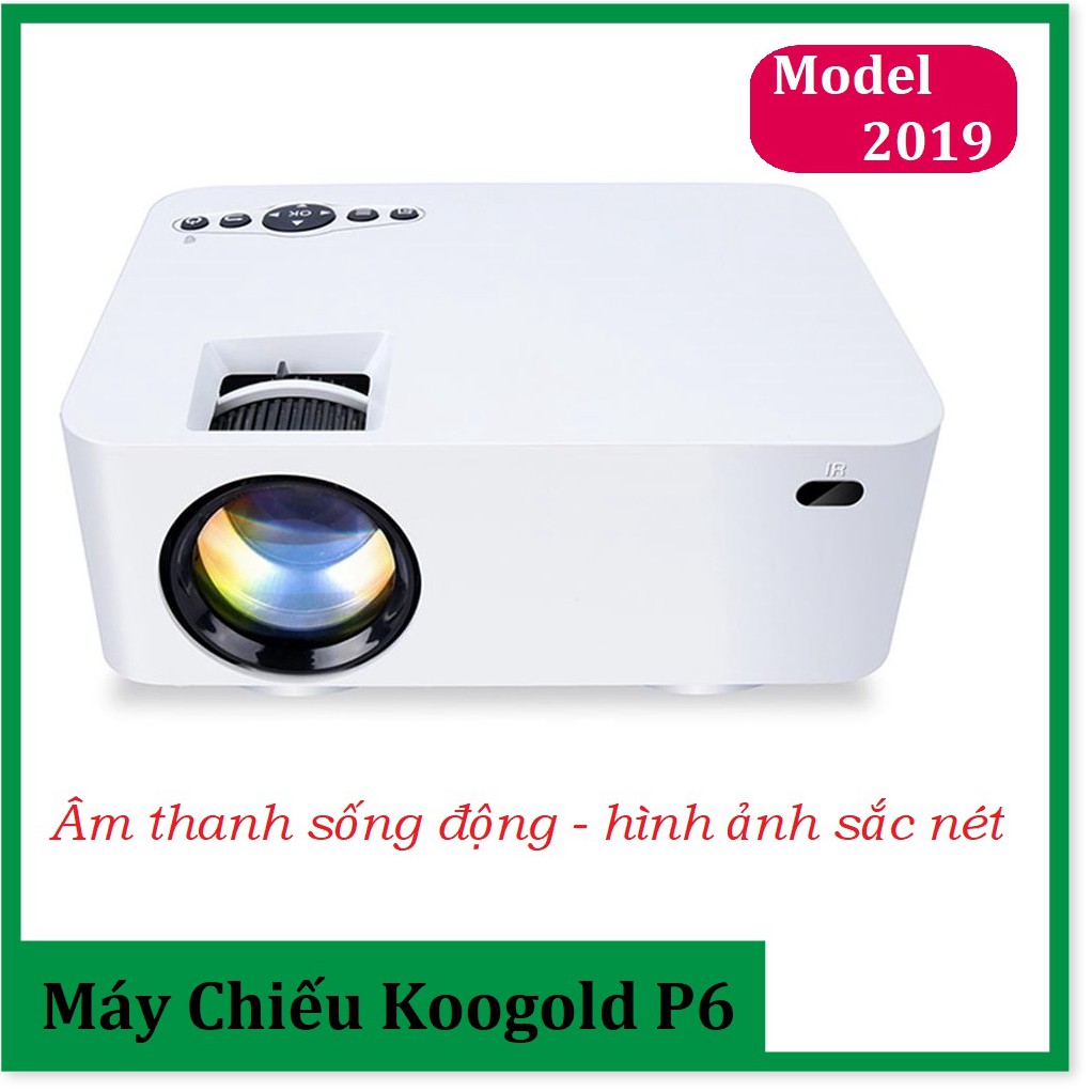 Máy Chiếu Phim Tại Nhà KOOGOLD ✔chính hãng✔️ Full HD, Kết Nối Wifi, Điện Thoại, Độ Phân Dải Cao, Sắc Nét. Bảo hành 12T