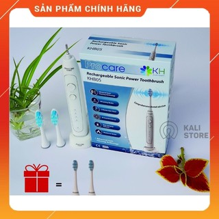 Bàn chải điện procare khb05 thế hệ mới cao cấp công nghệ sóng điện âm an toàn tuyệt đối