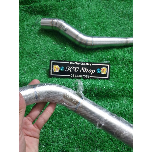 cổ 2 khúc raider fi , chất liệu inox 304 , họng 32 - 51