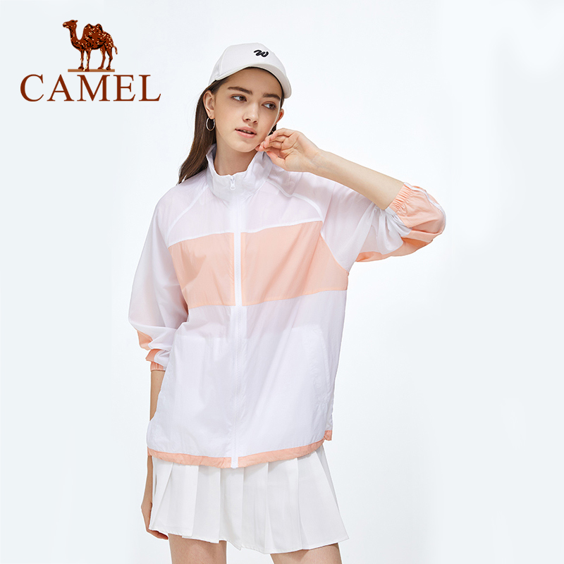 Áo khoác Camel tay dài chống nắng chống tia UV thời trang cao cấp cho nữ