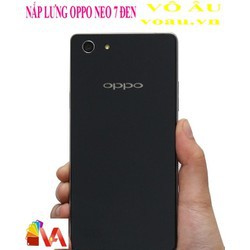 NẮP LƯNG OPPO NEO 7 MÀU ĐEN