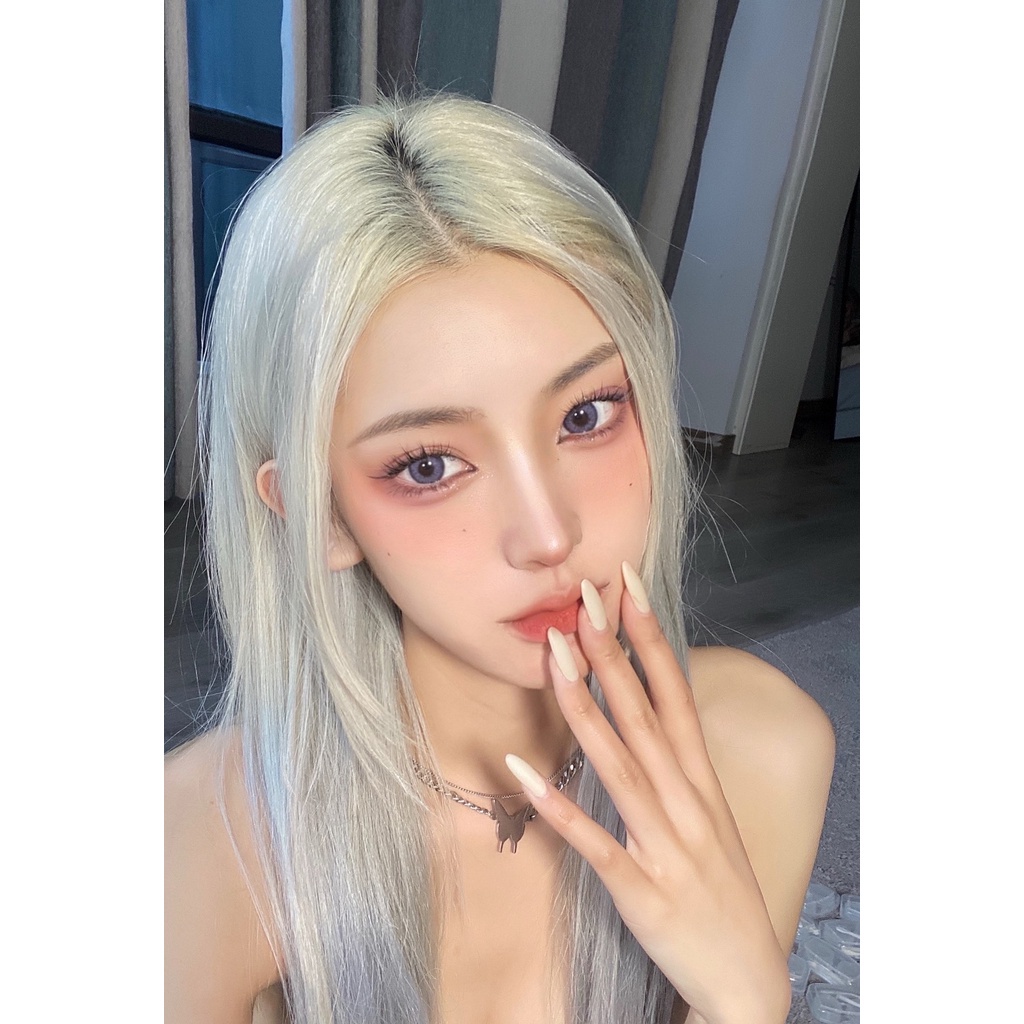 Kính áp tròng COLORHUNTER dùng 1 năm 14.0mm 0 - 8 độ 1 cặp cao cấp