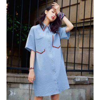 [ORDER] Váy sơmi túi ngực DR04