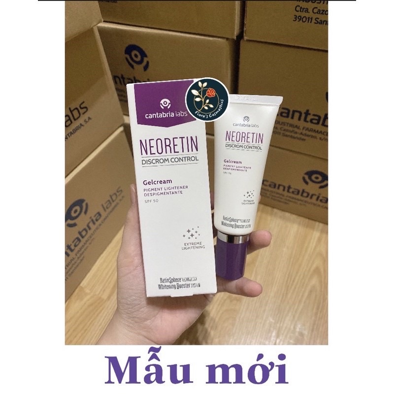 Kem chống nắng Neoretin Discrom Control Gel Cream Spf50 40ml