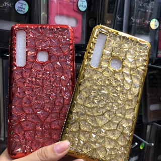 Ốp lưng Samsung Galaxy A9 2018 Viền đính đá cao cấp