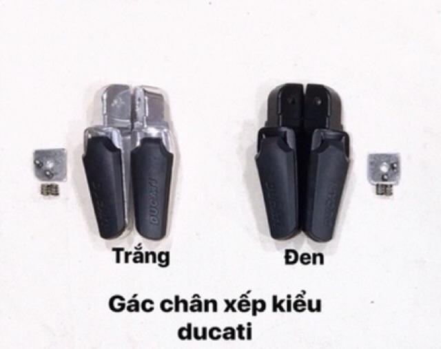 Gác chân sau Ducati hàng đẹp