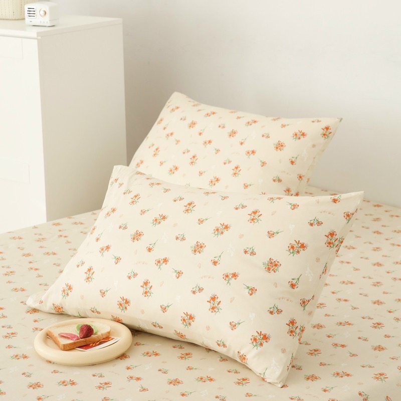 FULL GA GỐI LẺ COTTON 100% -CHÙ BEDDING
