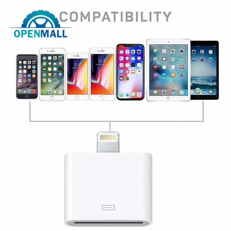 Đầu kết nối chuyển đổi chấu lightning thành Apple iphone/ipad/ipod 30