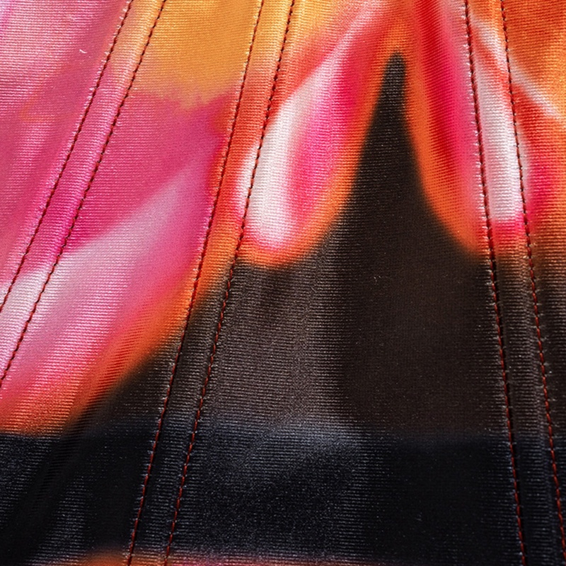 Áo Lửng Sát Nách In Họa Tiết Bươm Bướm Thời Trang Quyến Rũ Cho Nữ