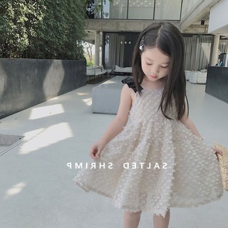 Váy voan công chúa 2 dây