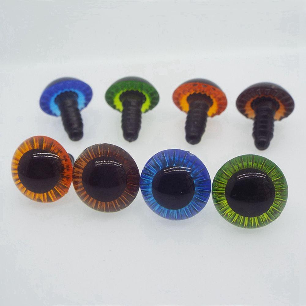 BEBETTERM Set 10 / 5 Cặp Mắt Nhựa 11mm / 13mm / 15mm / 17mm / 18mm / 23mm Tự Làm Búp Bê BJD
