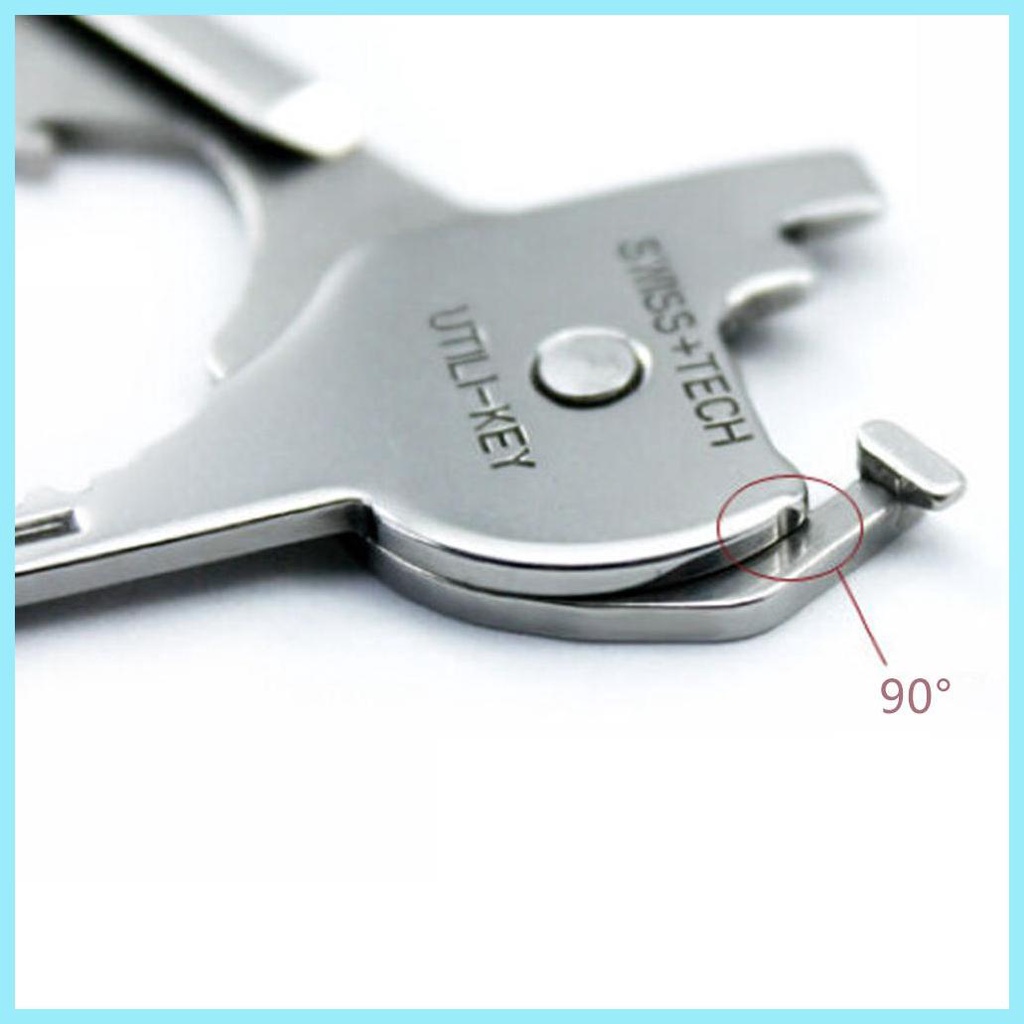 Dụng Cụ Móc Khóa Đa Năng 6 Trong 1 Gấp Gọn Tiện Lợi Cho Hoạt Động Ngoài Trời