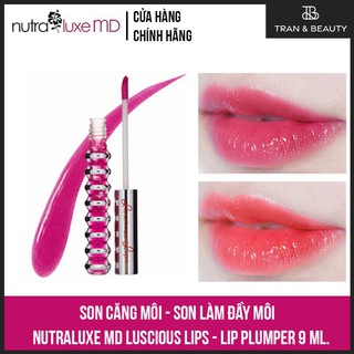 Son căng môi Luscious Lip Plumber NutraluxeMd USA - Nhập Khẩu Chính Hãng