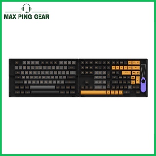 Nút bàn phím AKKO Keycap set – Black Bronze (PBT Double-Shot/ASA profile/158 nút)