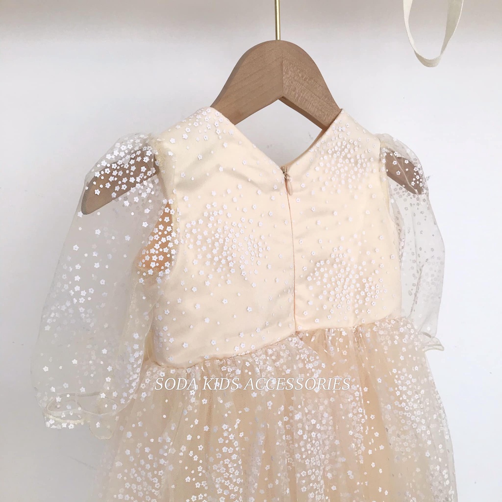 Váy công chúa tùng xòe cho bé gái (Ảnh thật)