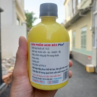 [CHÍNH HÃNG]Sản phẩm hỗ trợ hóa chất Axit béo Plus+ 450ml