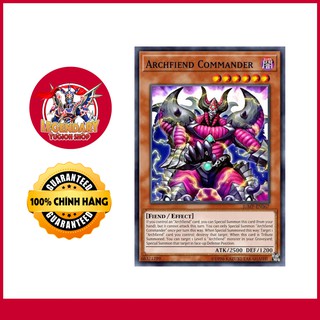 [EN][Thẻ Bài Yugioh Chính Hãng] Archfiend Commander