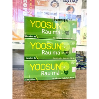 Yoosun Rau má - Kem ngừa mụn, giảm thâm, hết ngứa (tuýp 25g)