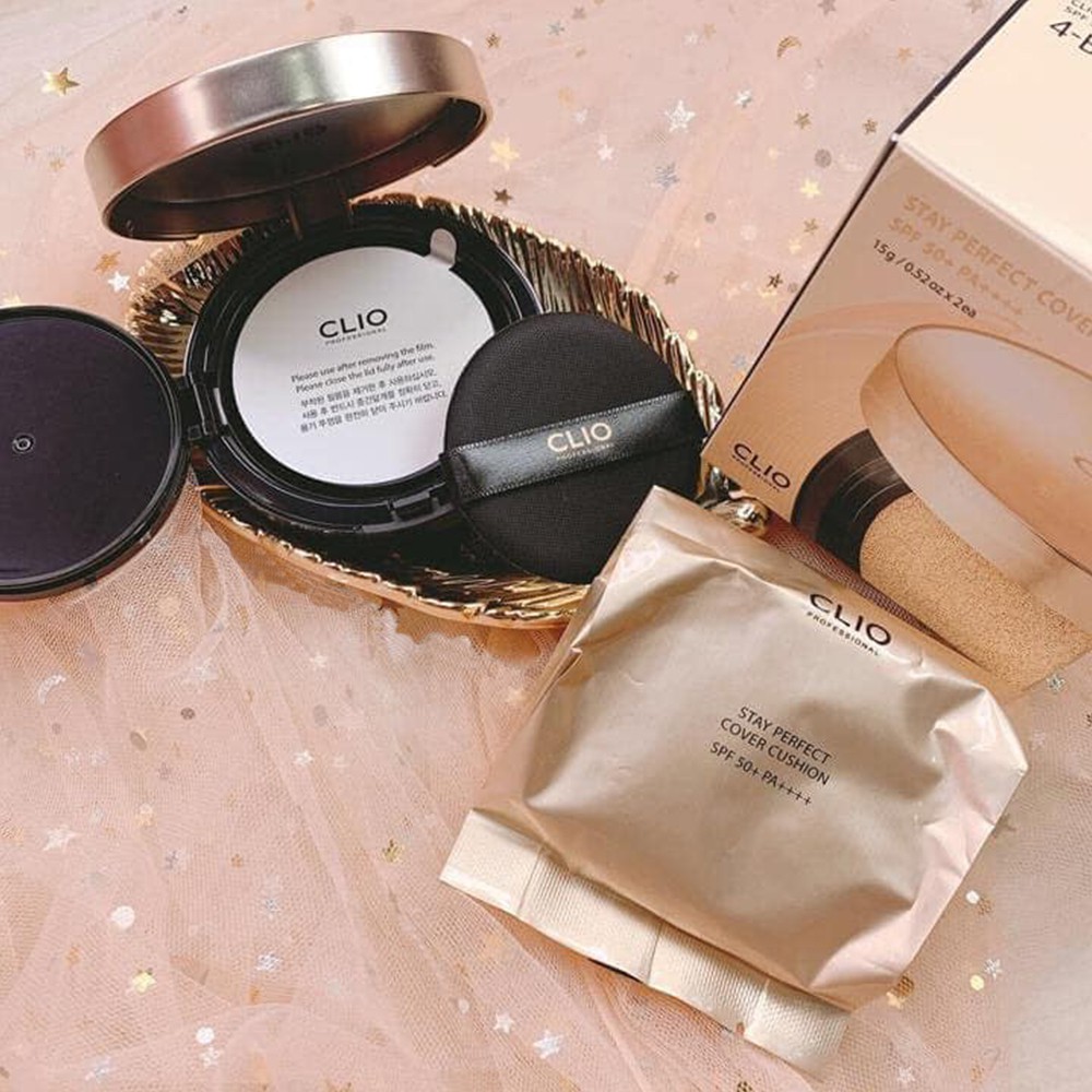 Phấn Nước Clio Stay Perfect Cover Cushion SPF 50+ PA++++ | BigBuy360 - bigbuy360.vn