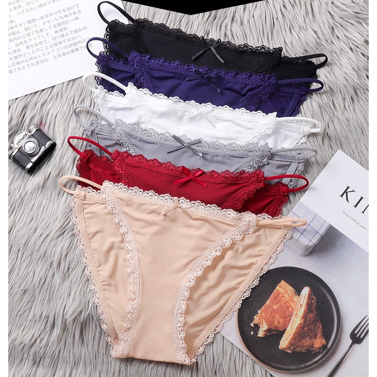 Combo 5 quần lót nữ 2 dây thun lạnh sexy 7207