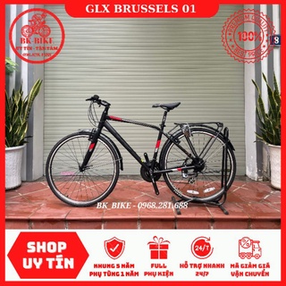 Xe Đạp GLX Brussels 01 - Khung Nhôm, Groupset Shimano 24 tốc độ