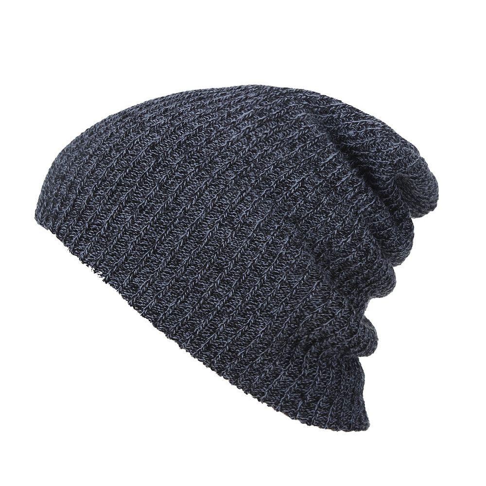 Mũ Beanie Dệt Kim Mềm Mại Unisex