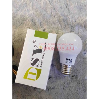 Bóng đèn led bulb dsy 3w/5w/9w trắng/vàng trang trí quán coffee, nhà ở, sân vườn