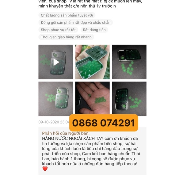 [CHỈ BÁN HÀNG THÁI] VIÊN NGẬM B.J BAC HA MÁT THÁI LAN [SẴN][FREESHIP][CHE TEN KHI GIAO][CỰC ĐA] | BigBuy360 - bigbuy360.vn