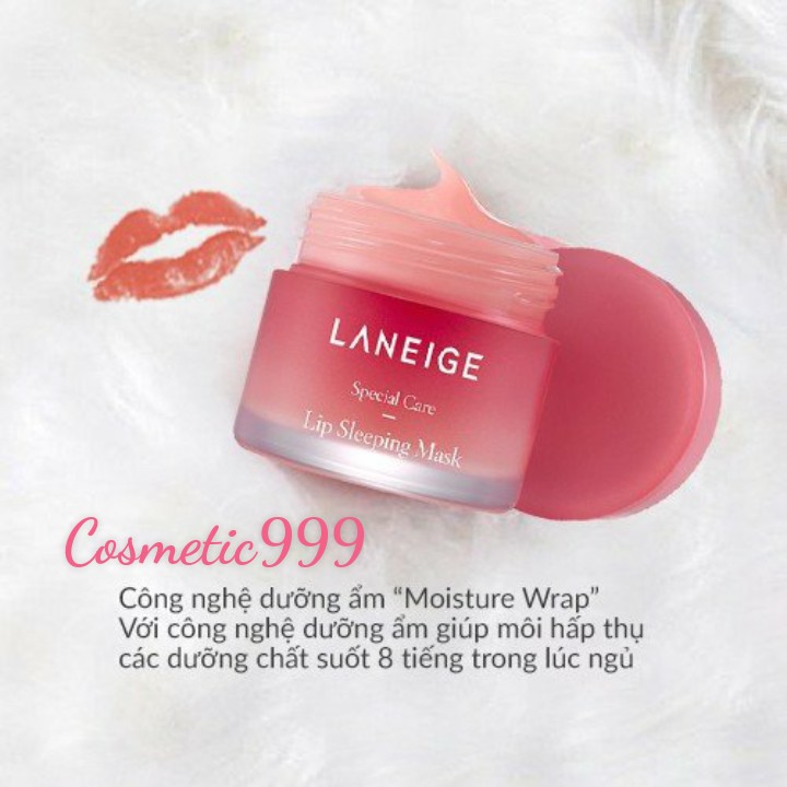 Son dưỡng laneige,mặt nạ dưỡng môi Laneige Lip Sleeping Mask hàn quốc Cosmetic999