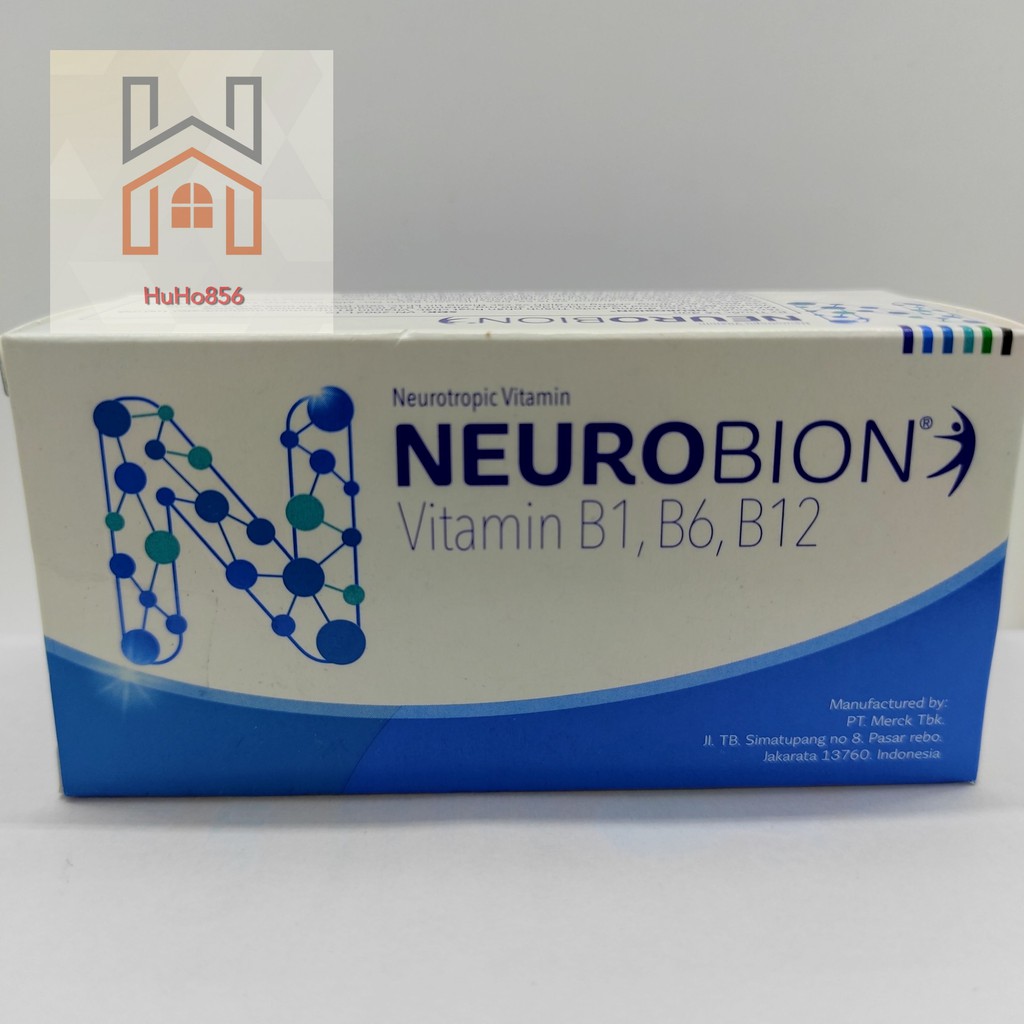 Neurobion (Vitamin B1 - B6 - B12) hộp 50 viên
