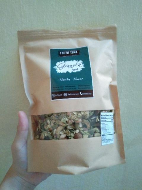 Granola - Ngũ cốc Ăn Kiêng Không Đường- Vị Matcha | BigBuy360 - bigbuy360.vn