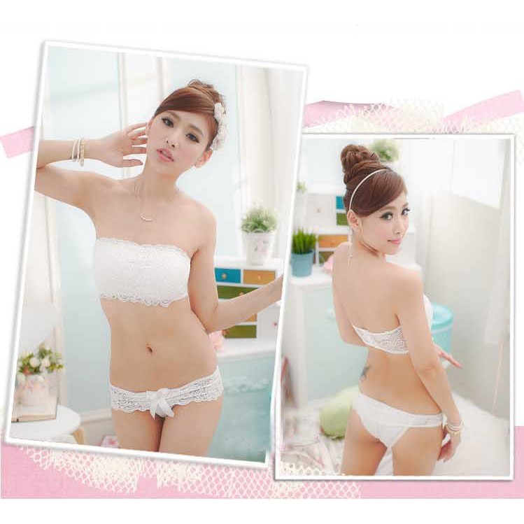 [SALE LẺ SIZE] Bộ đồ lót set ren quyến rũ quây ngang có mút
