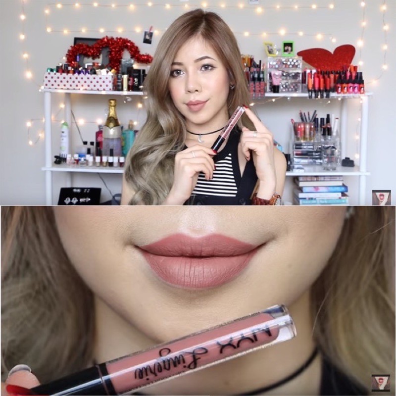 [Chính hãng] Son kem lì chính hãng NYX Lingerie Liquid Matte Lipstick nhiều màu